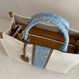 Tote Bag com Charm em Azul| LIU JO