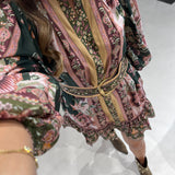 Vestido “Flowering Garden Tree Green” | FARM RIO