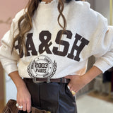 Calças Castanhas em Couro Sintético Rami | ba&sh