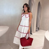 Vestido Sul em branco