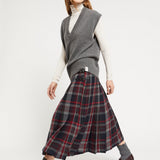 Saia Longa Kilt em Xadrez | Ottod’Ame