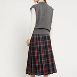 Saia Longa Kilt em Xadrez | Ottod’Ame