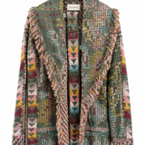 Casaco Dri Verde em Tricot Texturizado | CECILIA PRADO