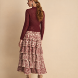 Cardigan Érica Bordeaux em Tricot | CECILIA PRADO