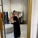 Vestido Midi em Popelina | OTTOD'AME