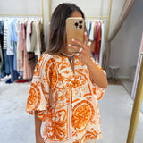 Conjunto de blusa e calça
