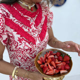 Vestido Salamaca em vermelho