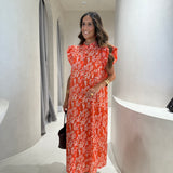 Vestido Granada Laranja