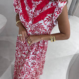 Vestido Salamaca em vermelho