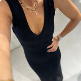 Vestido Nenette em malha preto