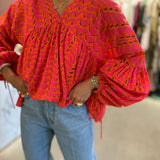 Blusa SCOTCH & SODA com estampado colorido