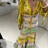 Vestido Delicate Flowers FARM RIO