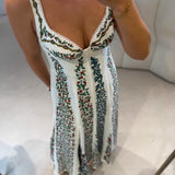 Vestido Estampado Branco | FARM RIO