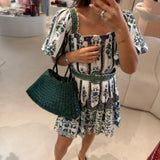 Vestido Manoela Mini Off-White com Cinto | FARM RIO