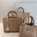 Tote Bag com Charm em Nude | LIU JO