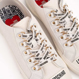 Ténis LOVE MOSCHINO branco em tecido