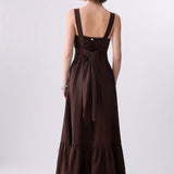 Vestido Longo em Castanho | LIU JO