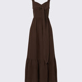 Vestido Longo em Castanho | LIU JO
