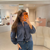 Camisa Azul Nami Bleu | ba&sh