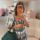 Vestido Manoela Mini Off-White com Cinto | FARM RIO