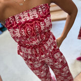 Conjunto Almeria em vermelho