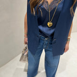 Calça jeans wide leg