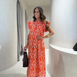 Vestido Granada Laranja