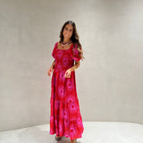 Vestido Dali em vermelho