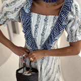 Vestido Candela em azul