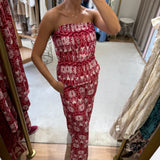 Conjunto Almeria em vermelho