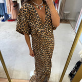 Vestido animal print Scotch & Soda