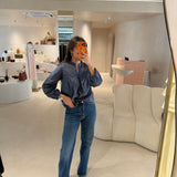 Camisa Azul Nami Bleu | ba&sh