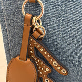 Mala Média com Pendente em Jeans | LIU JO