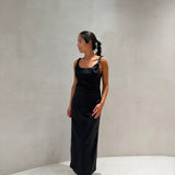 Vestido Ferdinanda em Preto | Semicouture