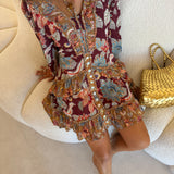 Vestido Curto Delhi Floral Mixed | FARM RIO