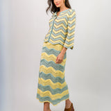 Cardigan em Malha Tricotada com Fio de Lurex | CECILIA PRADO