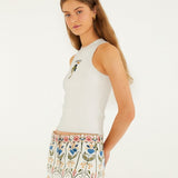 Top Bordado Branco | FARM RIO