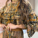 Blusa com Folhos Boho Chic Pixie | ba&sh