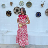 Vestido Salamaca em vermelho