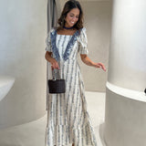 Vestido Candela em azul