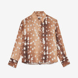 Conjunto Estampado Blusa Fluida e Calças | OTTOD'AME