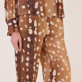 Conjunto Estampado Blusa Fluida e Calças | OTTOD'AME