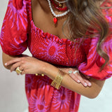 Vestido Dali em vermelho