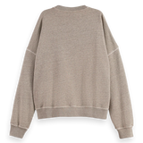 Sweatshirt Cinza Oversized Estampada | Scotch & Soda