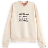 Sweatshirt Ecru Estampada | Scotch & Soda