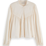 Blusa Scotch & Soda fluída creme