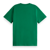 T-Shirt Scotch & Soda verde "Tennis Club"