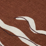 Saia Scotch & Soda castanha com estampado