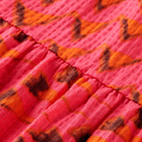 Vestido midi Scotch & Soda com estampado colorido