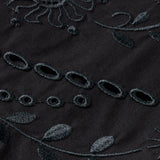 Vestido midi Scotch & Soda com bordados em preto